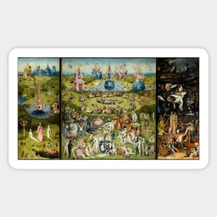 The Garden of Earthly Delights Sticker